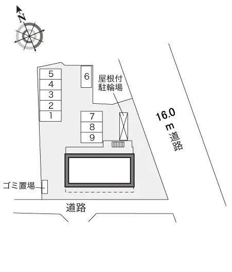 ★手数料０円★八王子市小宮町　月極駐車場（LP）